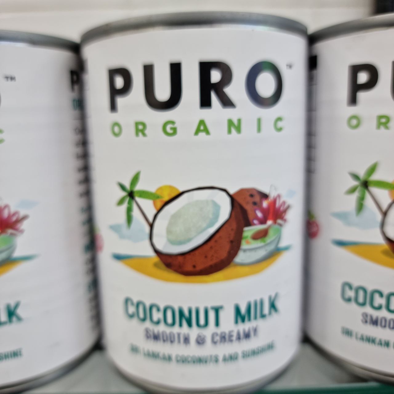 Puro Organic Coconut Milk can 400ml