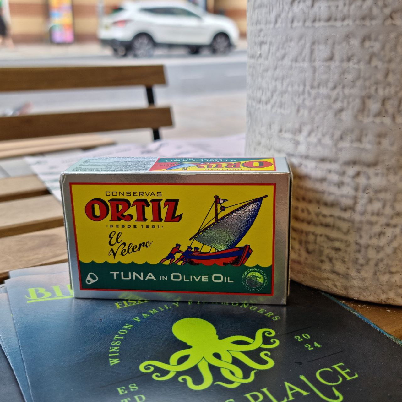 Ortiz Yellowfin Tuna in Olive Oil Tin 112g